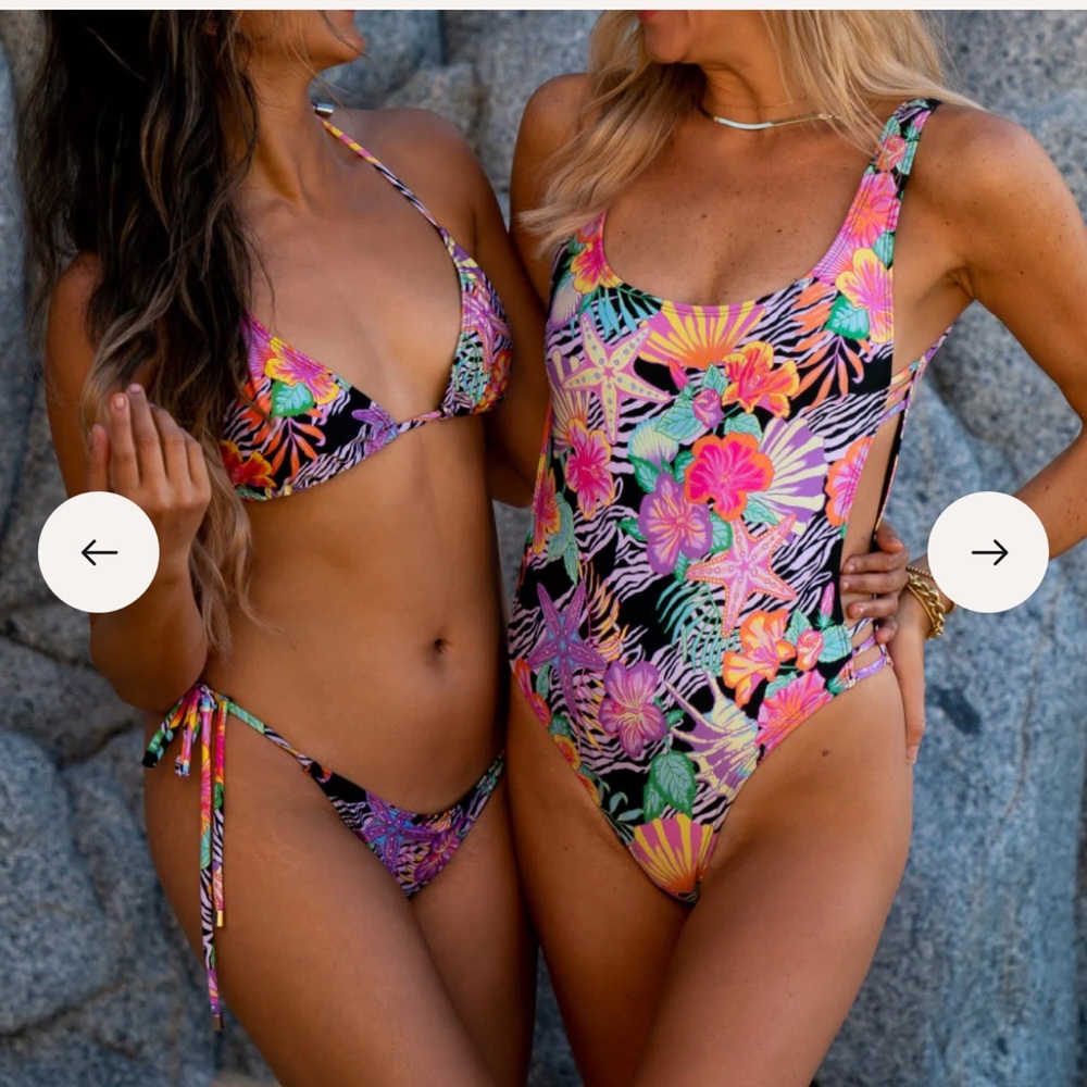 Kenny Flowers Tropical Floral Bikini
